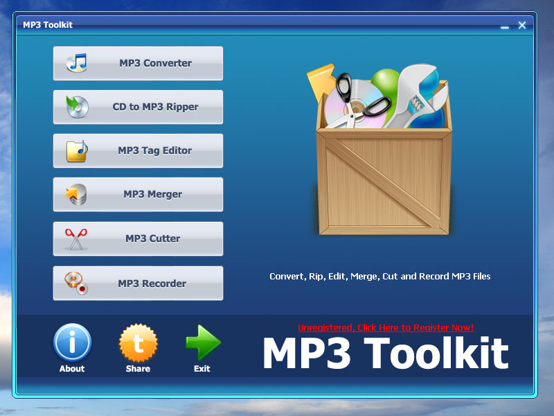 MP3 Toolkit screenshot